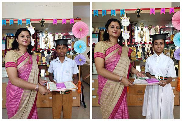 Maharishi Vidya Mandir Vijay Nagar Pre Primary and Primary Exam Result was declared on 30/3/2022. The students who came first, second, third in the examination were given prizes and certificates by the school principal, Sneh Chaturvedi.	