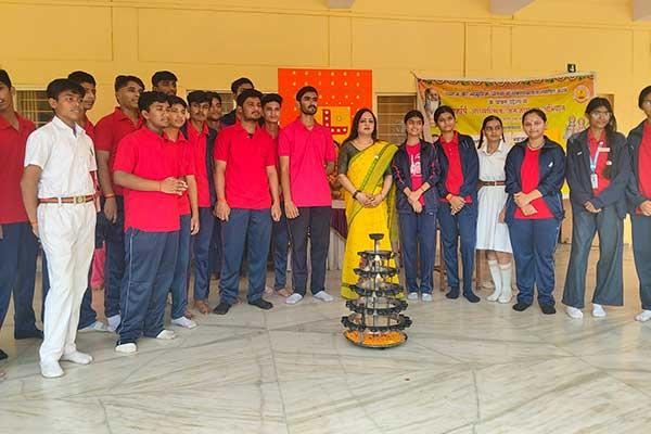 Maha Aarti and Bhandara organized during Ganesh Utsav under the spiritual mass awakening campaign MAJA.