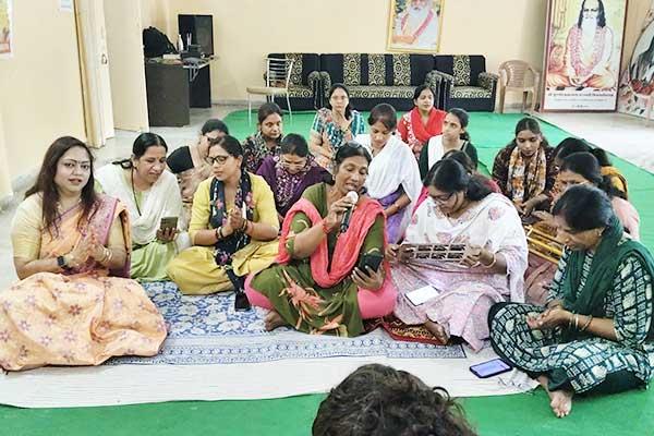 Organization of a Hanuman Chalisa and Bhajan program under the Spiritual Mass Awareness Campaign MAJA.
