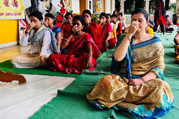 Ganesh Utsav and the foundation day of Maharishi World Peace Movement were celebrated with great enthusiasm at Maharishi Vidya Mandir Vijaynagar, Jabalpur on Thursday. First of all everyone did Pranayama, Yogasana and transcendental meditation.	